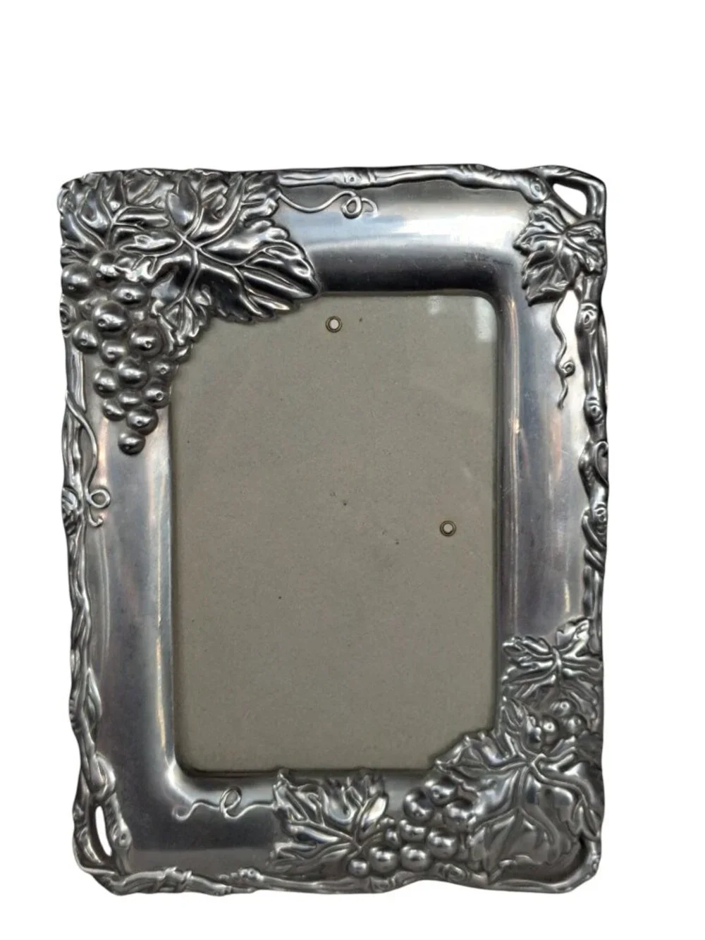 Arthur Court Grapevine Frame 4x6 Photo Vintage Embossed Classic Tuscan Gift NOS